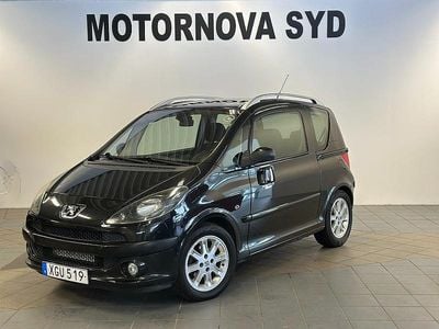 Svart Begagnad 2005 Peugeot 1007 Sport Minibuss | 29 900 kr