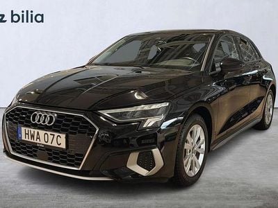 Svart Begagnad 2023 Audi A3 Proline Sedan | 269 900 kr (Marknadspris)