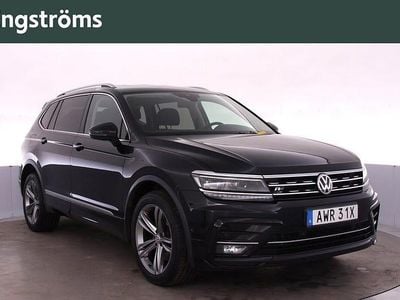 Svart Begagnad 2018 VW Tiguan Allspace R-line SUV | 249 000 kr (Marknadspris)