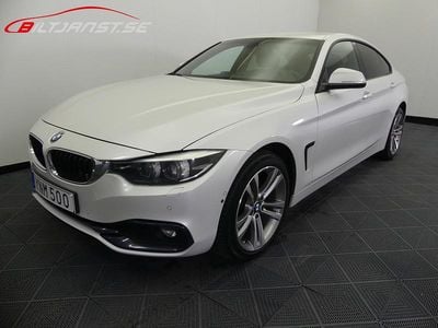 Begagnad BMW 420 Gran Coupé Sport Line 192 HK (141 kW) 2018 Vit Sportkupé