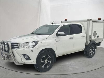Vit Begagnad 2018 Toyota HiLux Pickup | 249 000 kr (Dyr)