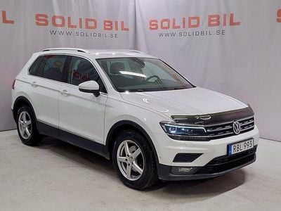 Pure white Begagnad 2018 VW Tiguan SUV | 178 800 kr (Marknadspris)