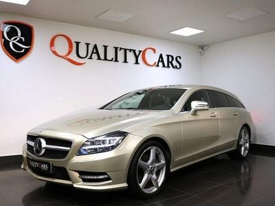 Ljusbrun Begagnad 2012 Mercedes CLS350 Shooting Brake AMG Kombi | 179 000 kr