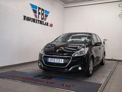 Svart Begagnad 2016 Peugeot 208 Halvkombi | 69 500 kr (Marknadspris)