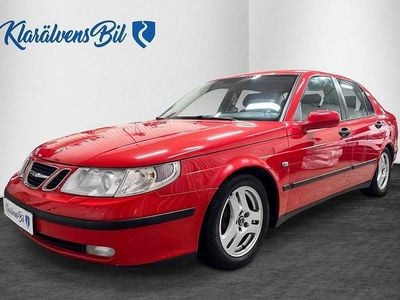 Röd Begagnad 2002 Saab 9-5 Linear Sedan | 39 900 kr (Marknadspris)
