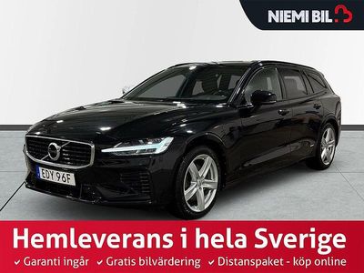 Svart Begagnad 2020 Volvo V60 R-Design Kombi | 339 900 kr (Marknadspris)