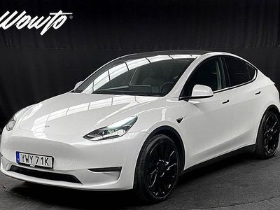 Vit Begagnad 2022 Tesla Model Y Performance SUV | 379 800 kr (Bra pris)