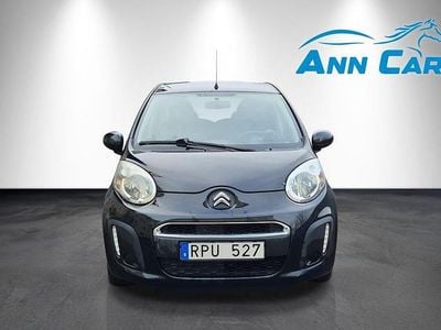 Begagnad Citroën C1 68 HK (50 kW) 2012 Svart Halvkombi