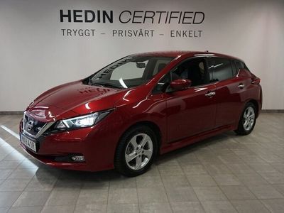 begagnad Nissan Leaf N-Connecta MY21 40 KWH LED 1 Ägare 2022, Halvkombi