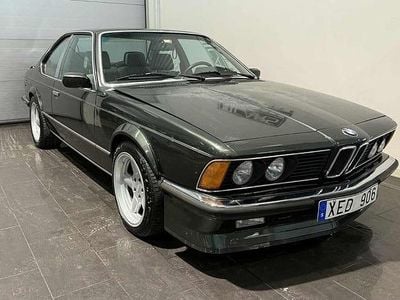 Mörkgrön Begagnad 1985 BMW 635 Sportkupé | 695 000 kr