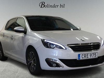 Vit Begagnad 2014 Peugeot 308 Allure Halvkombi | 78 900 kr (Lite dyr)