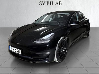 Begagnad Tesla Model 3 Long Range AWD 366 kW (498 HK) 2019 Svart Sedan