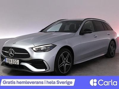 Silver Begagnad 2024 Mercedes C300e AMG Kombi | 519 900 kr (Marknadspris)