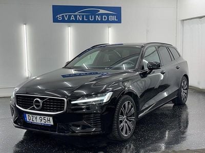 Svart Begagnad 2019 Volvo V60 R-Design Kombi | 309 800 kr (Bra pris)