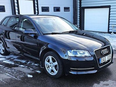 Svart Begagnad 2013 Audi A3 Sportback Attraction Halvkombi | 89 900 kr (Lite dyr)
