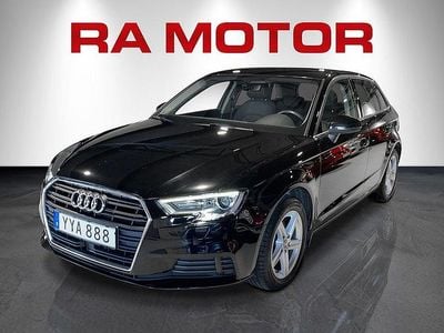 Begagnad Audi A3 Sportback Proline 150 HK (110 kW) 2017 Svart Halvkombi