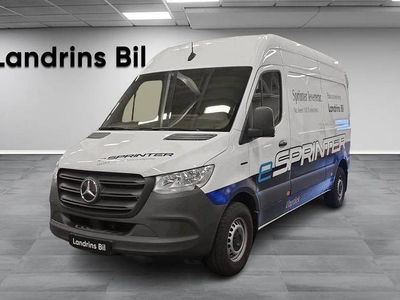 Vit Begagnad 2022 Mercedes E-Sprinter Van | 349 000 kr (Lite dyr)