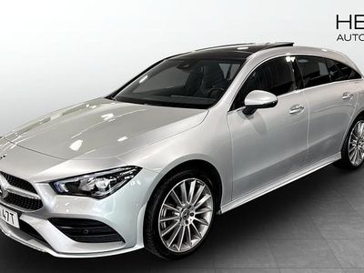 Silver Begagnad 2023 Mercedes CLA250e Shooting Brake AMG Kombi | 359 900 kr (Marknadspris)