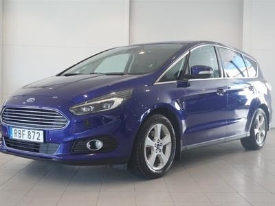 Begagnad Ford S-MAX Titanium 150 HK (110 kW) 2015 Blå/lila Minibuss