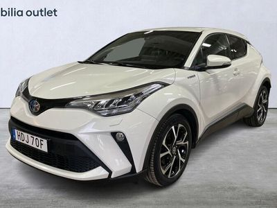 begagnad Toyota C-HR Hybrid CVT B-kamera Adaptiv Rattvärme MOMS