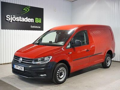 Begagnad VW Caddy Maxi 122 HK (89 kW) 2020 Röd Minibuss