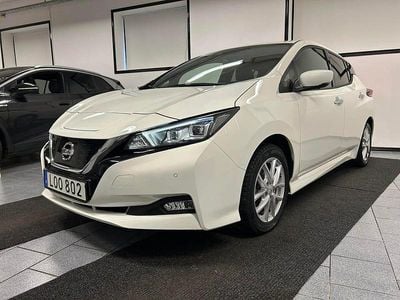 Begagnad Nissan Leaf 360º 110 kW (150 HK) 2021 Vit Halvkombi