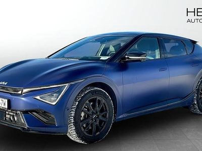 Begagnad Kia EV6 GT-Line 239 kW (325 HK) 2024 Blå SUV