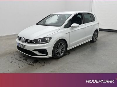 begagnad VW Golf Sportsvan TSI R-Line CarPlay Välservad 2017, Minibuss