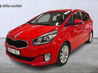 Röd Begagnad 2014 Kia Carens Minibuss | 99 900 kr (Marknadspris)