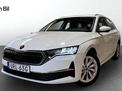 Vit Begagnad 2025 Skoda Octavia Selection Kombi | 294 900 kr (Bra pris)