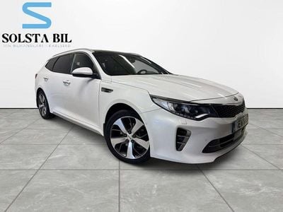 Vit Begagnad 2016 Kia Optima GT-Line Kombi | 129 900 kr (Bra pris)