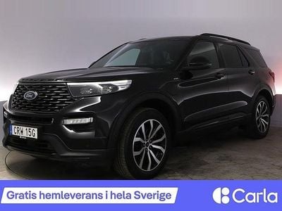 Svart Begagnad 2021 Ford Explorer ST-Line SUV | 467 990 kr (Bra pris)
