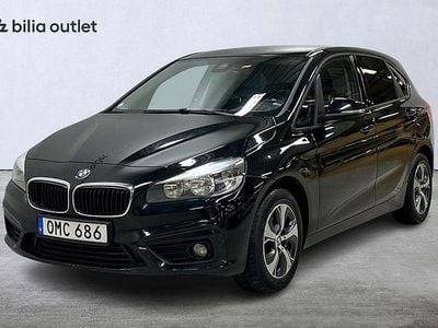 Begagnad BMW 216 Active Tourer Advantage 116 HK (85 kW) 2016 Svart Minibuss