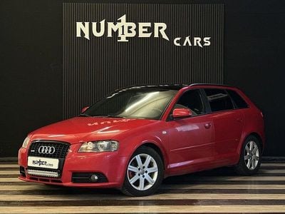Begagnad Audi A3 Sportback S-Line 170 HK (125 kW) 2007 Röd Halvkombi