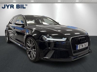 Svart Begagnad 2017 Audi RS6 Performance Kombi | 749 000 kr