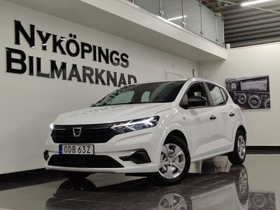 Begagnad Dacia Sandero 92 HK (67 kW) 2022 Vit Halvkombi