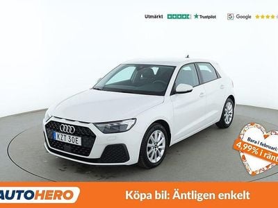 Begagnad Audi A1 Sportback 112 HK (82 kW) 2020 Vit Halvkombi