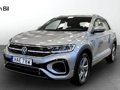 Silver Begagnad 2024 VW T-Roc R-line SUV | 369 800 kr (Marknadspris)