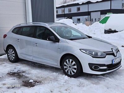 Begagnad Renault Mégane III LIMITED 110 HK (80 kW) 2015 Silver