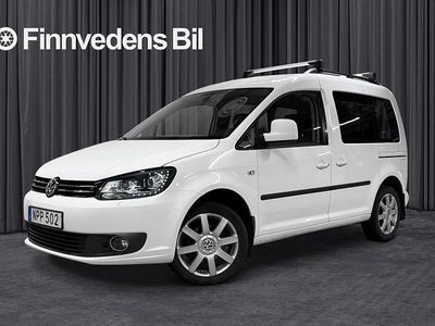 Begagnad VW Caddy 103 HK (75 kW) 2015 Vit Minibuss