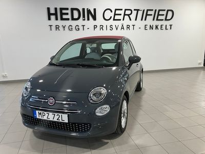 begagnad Fiat 500C 500CLOUNGE 1.0 70HK BSG SERIE 8