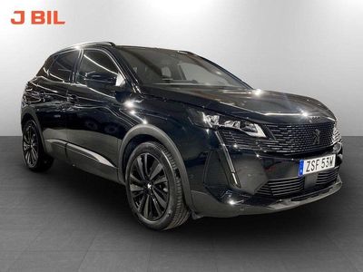 Svart Begagnad 2024 Peugeot 3008 GT SUV | 269 900 kr (Marknadspris)