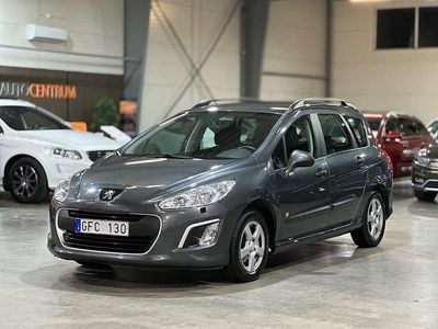 Grå (shark grey) Begagnad 2013 Peugeot 308 SW Kombi | 54 900 kr (Superpris)
