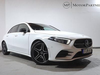 Vit Begagnad 2019 Mercedes A180 AMG Halvkombi | 229 900 kr (Lite dyr)