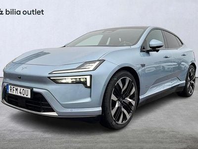 Ljusblå Begagnad 2024 Polestar 4 Performance SUV | 699 900 kr (Lite dyr)