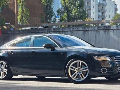 Svart Begagnad 2013 Audi A7 S-Line Halvkombi | 199 700 kr
