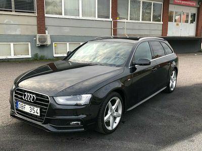 Begagnad Audi A4 Comfort 177 HK (130 kW) 2013 Svart (svart ) Kombi