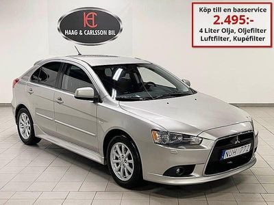Begagnad Mitsubishi Lancer Sportback 140 HK (102 kW) 2011 Silver Halvkombi