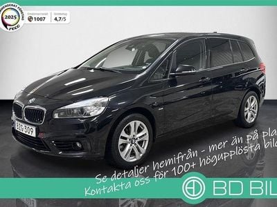 Svartmetallic Begagnad 2017 BMW 220 Sport Line Minibuss | 199 900 kr (Marknadspris)