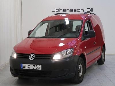 Röd Begagnad 2012 VW Caddy Minibuss | 49 900 kr (Marknadspris)
